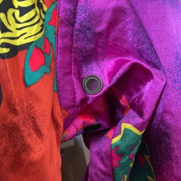 Vintage Obermeyer Half Zip Windbreaker with Insulated Hood - Picture 14 of 14